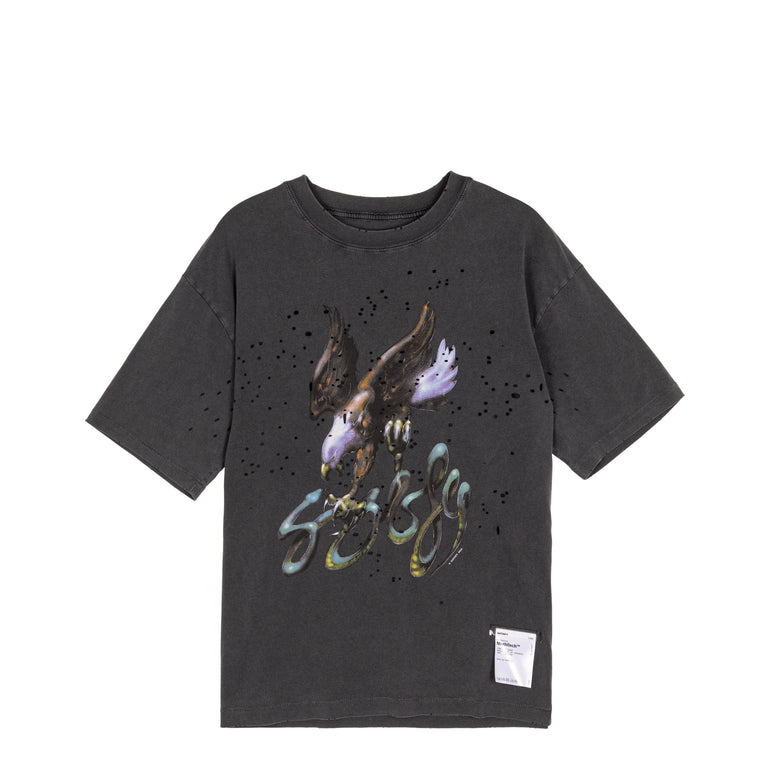 Satisfy MothTech T-Shirt *Eagle* - S / Aged Black AirBrush Glitt
