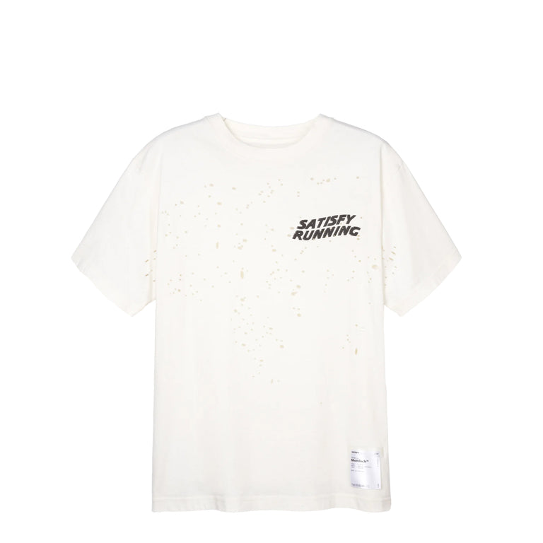 Satisfy MothTech T-Shirt *Wave* - S / Off-White
