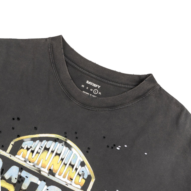 Satisfy MothTech T-Shirt *Harley* (Aged Black)