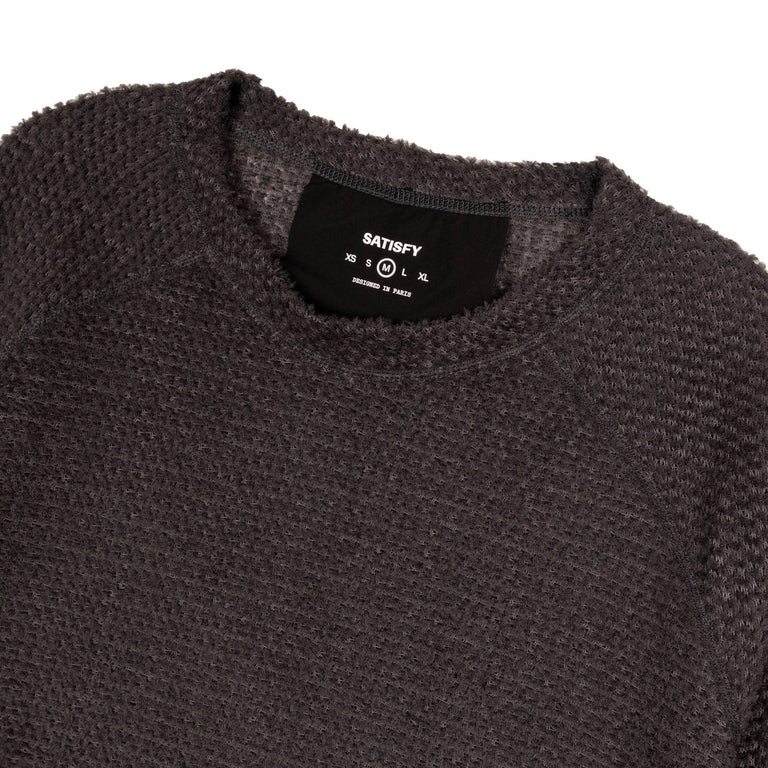 Satisfy FuzzFleece AD Long Tee - M / Phantom - 3
