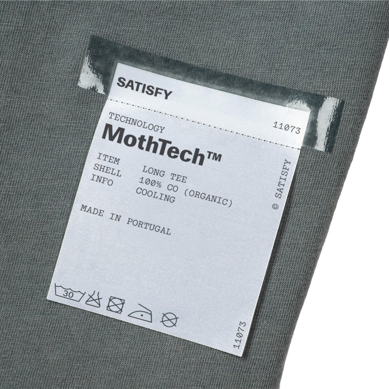 Satisfy MothTech Long Tee - L / Faded Black - 4

