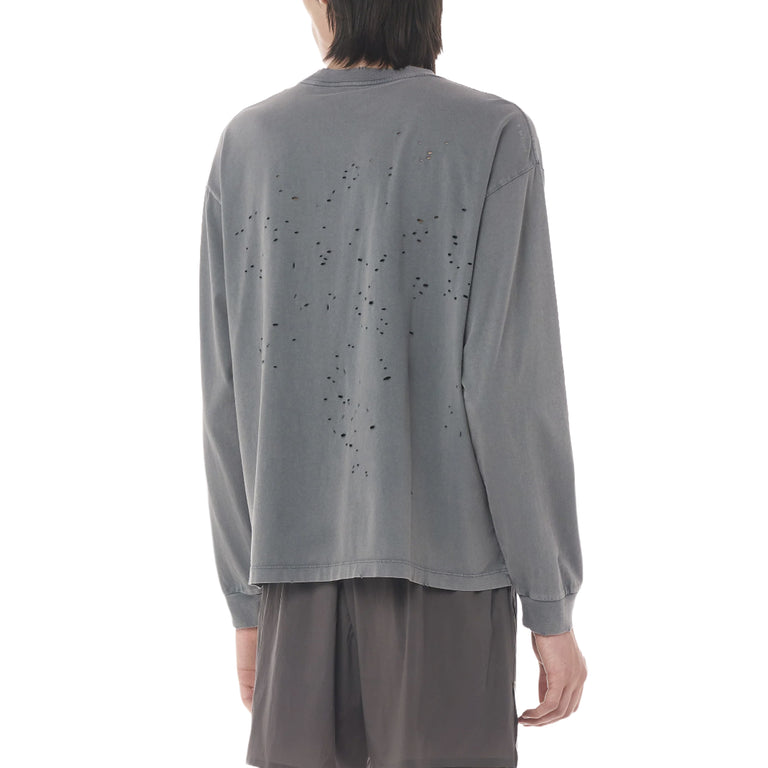 Satisfy MothTech Long Tee - L / Faded Black - 5

