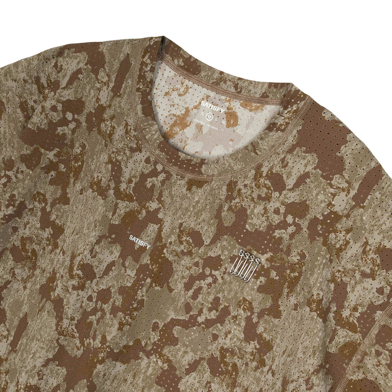 Satisfy	Space-O T-Shirt - L / Camo - 2