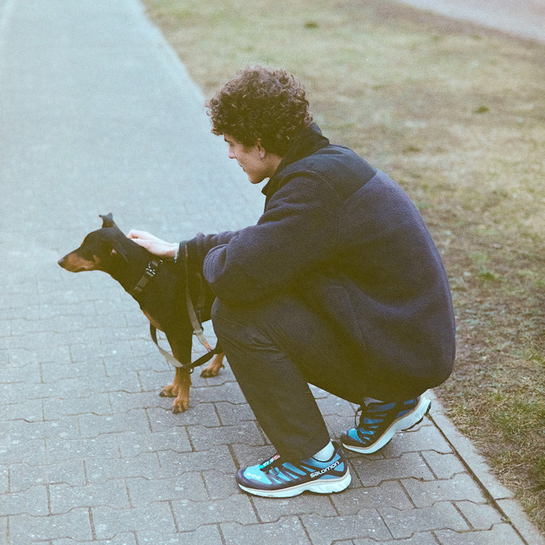Trekk Dog Collar onfeet