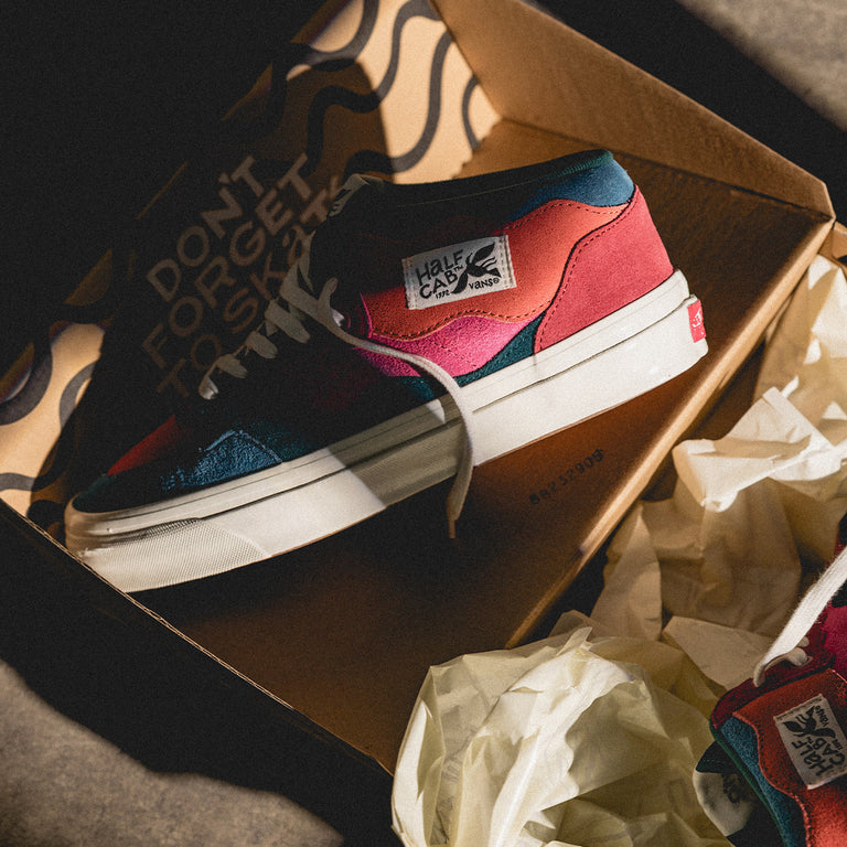 Vans OTW x Parra Half Cab onfeet