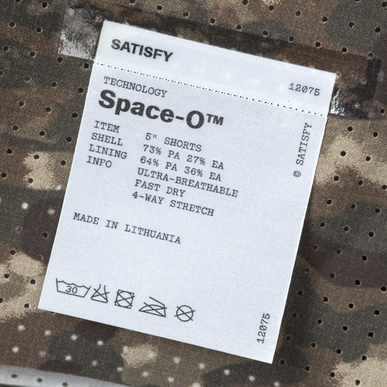 Satisfy Space-O 2.5 Shorts - L / Overland Trek Camo - 4
