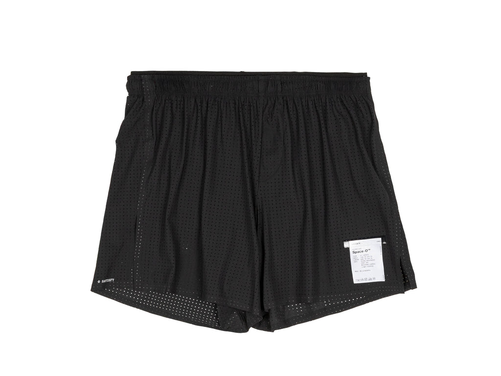 SATISFY SPACE-O MESH DISTANCE SHORTS 黒 L Space-O™ 2.5