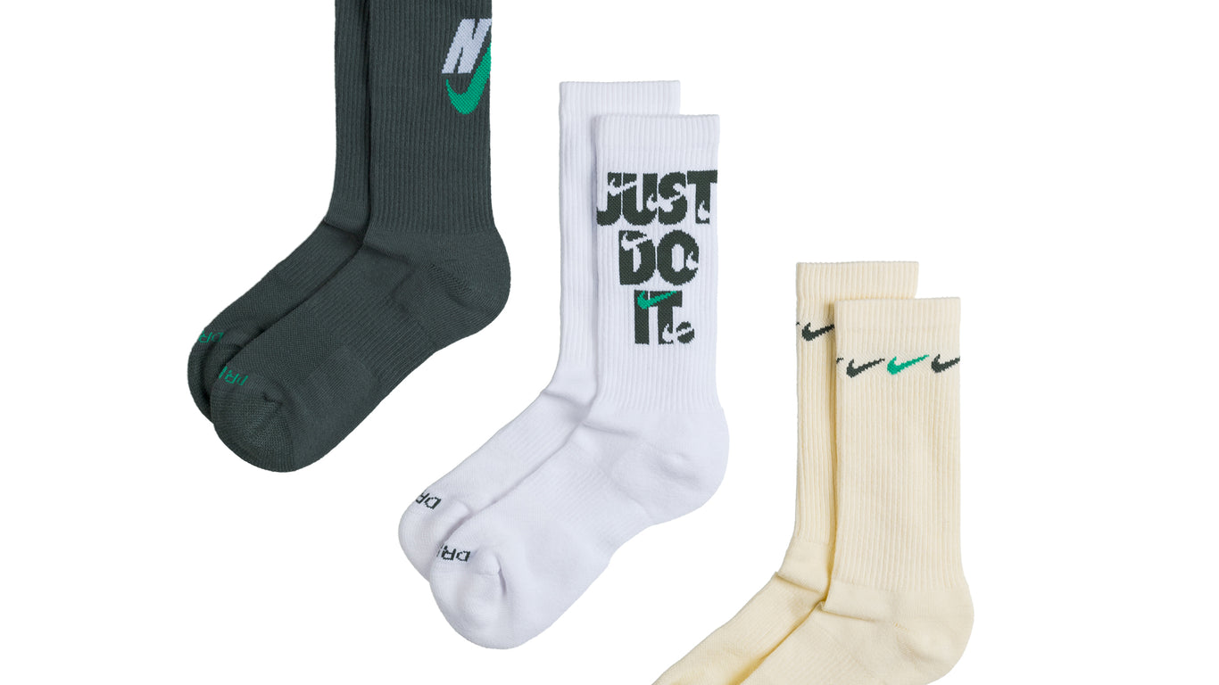 Nike Everyday Plus Cushioned Logo Crew Socks 3 Pack Apparel Buy online now