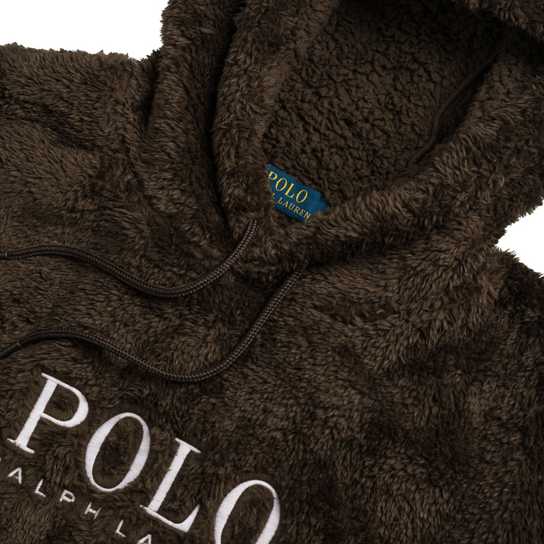 Polo Ralph Lauren Logo Pile Fleece Hoodie