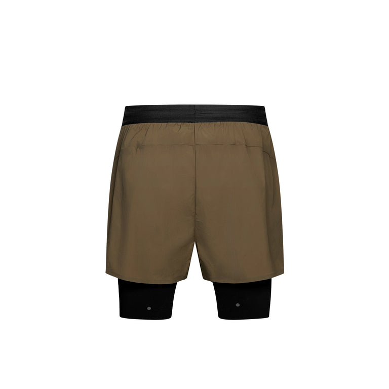 Pas Normal Studios	T.K.O. Balance 2-in-1 Shorts - XL / Dark Stone - 7