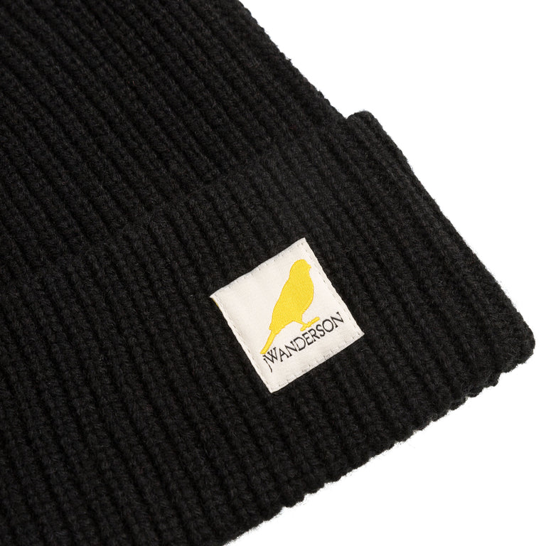 JW Anderson Logo Patch Beanie
