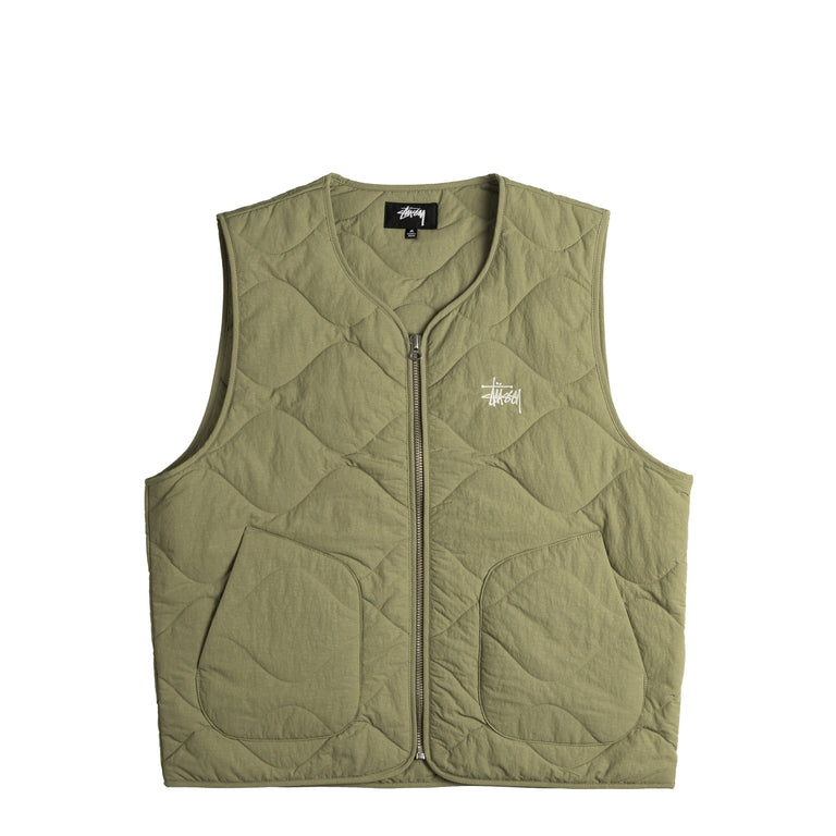 トップス stussy 21ss Quilted Liner Vest