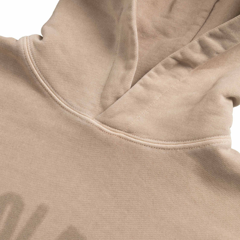 Woolrich Garment Dyed Logo Hoodie
