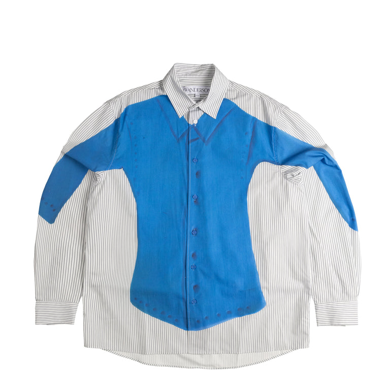 JW Anderson Clay Trompe L'Oeil Print Shirt
