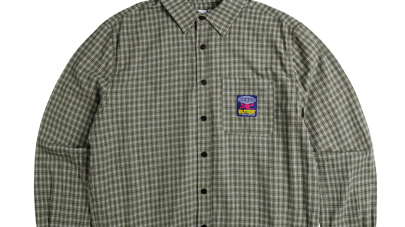 Butter Goods Terrain L/S Shirt | Apparel » Buy online now!