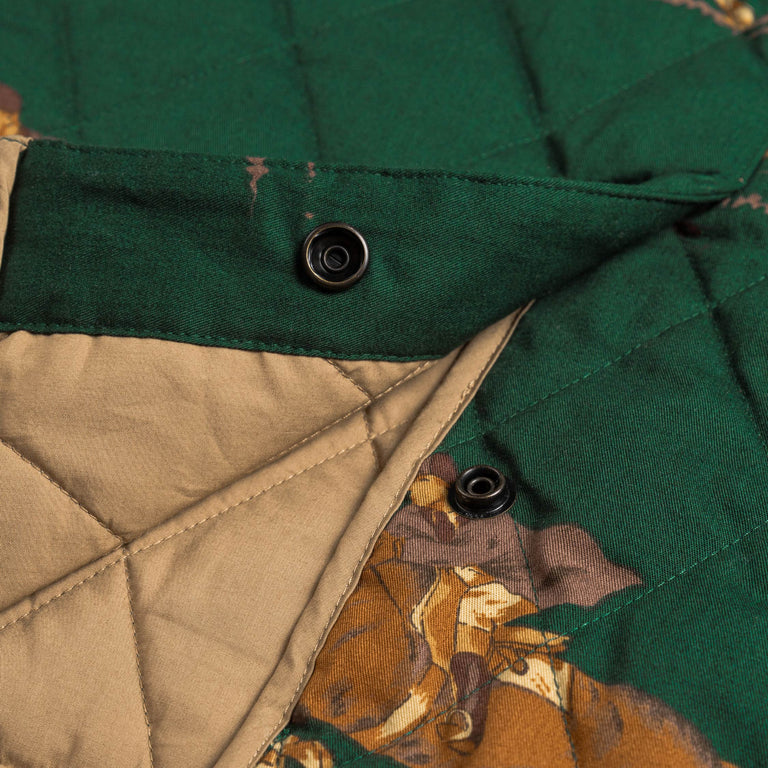 Polo Ralph Lauren Equestrian Print Twill Barn Coat Apparel Buy online now
