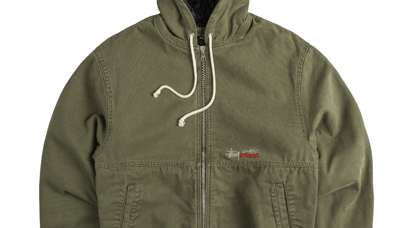 Stussy Canvas Insulated Work Jacket | T-shirt adidas Train
