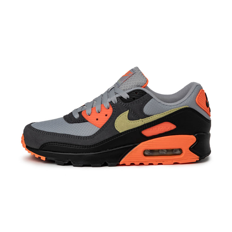 Nike Air Max 90 - 42 / Light Smoke Grey / Limelight / Hyper Crimson
