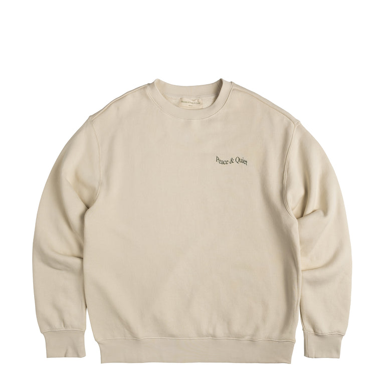 Museum of Peace & Quiet Wordmark Crewneck
