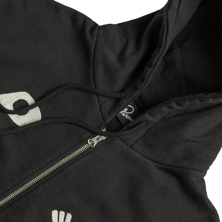By Parra Zipped Pigeon Zip Hoodie Sweatshirt