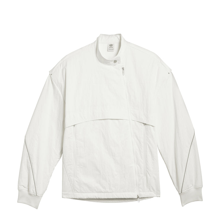 Adidas Motor Ave Racer Jacket - L / Off White
