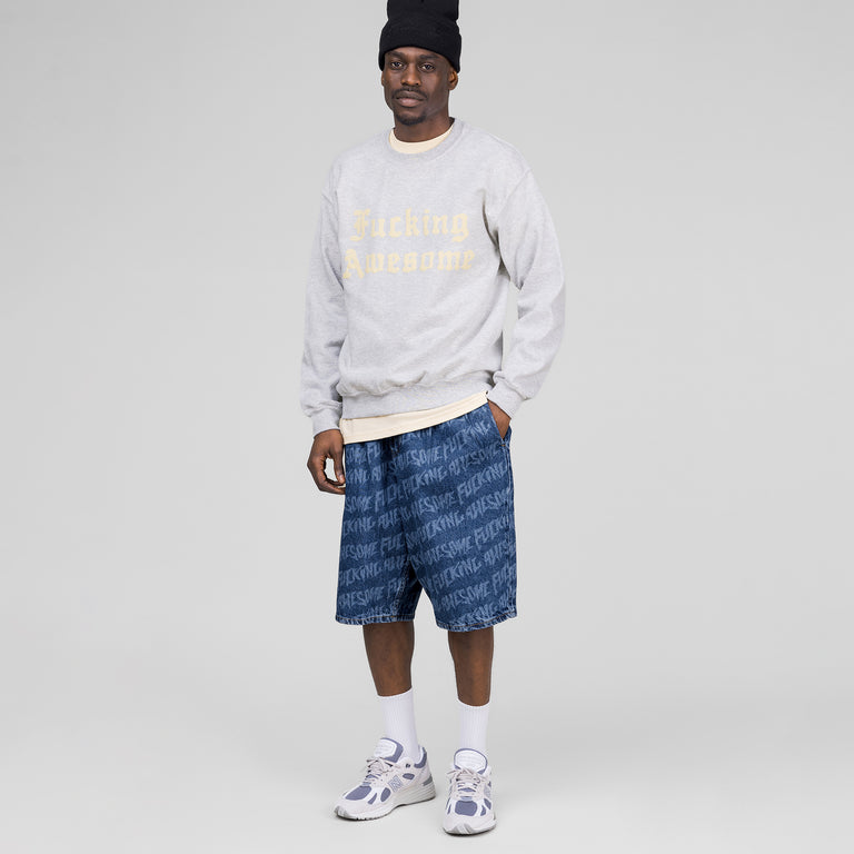 Fucking Awesome Ancient Script Crewneck