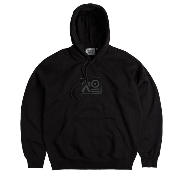【Carhartt】 ★ BASEMENT HOODED SWEATSHIRT ★ 大人気 Basement Hooded Sweatshirt (Black/Grey) - Carhartt WIP x