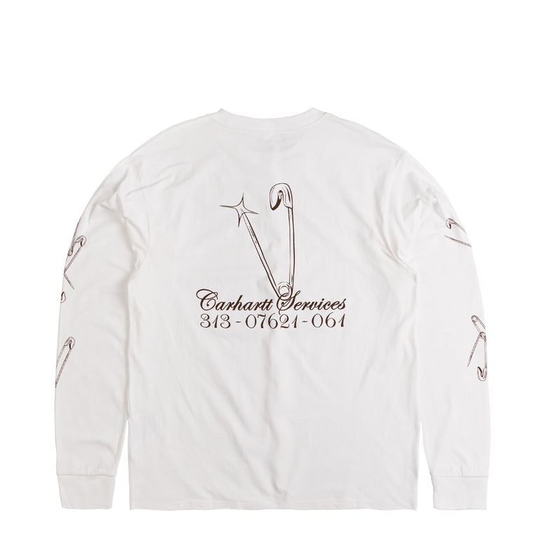 Carhartt WIP L/S Safety Pin T-Shirt