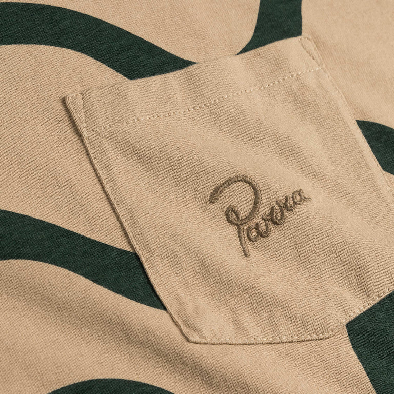 By Parra Sound Waved T-Shirt (Tan)