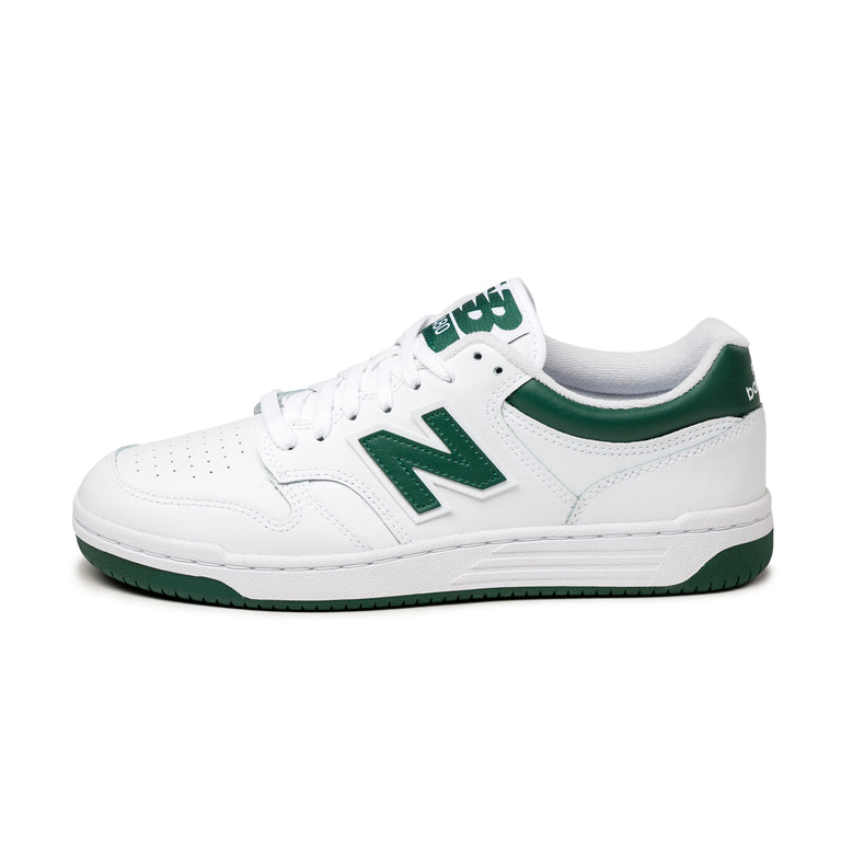 Green and white new balance Clearance