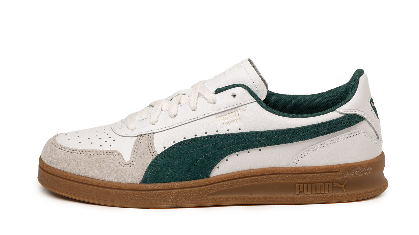 ★PUMA★ Indoor White Blue Myrtle Gum 40136006 PUMA Indoor Sneakers | PUMA