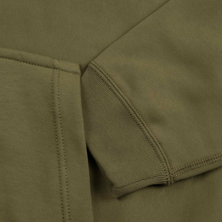 Nike	Solo Swoosh Full-Zip Fleece Hoodie - XXL / Medium Olive / Medium Olive / White - 2
