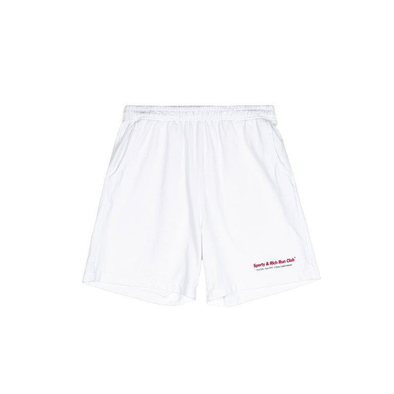 Sporty & Rich	Run Club Gym Short - S / White
