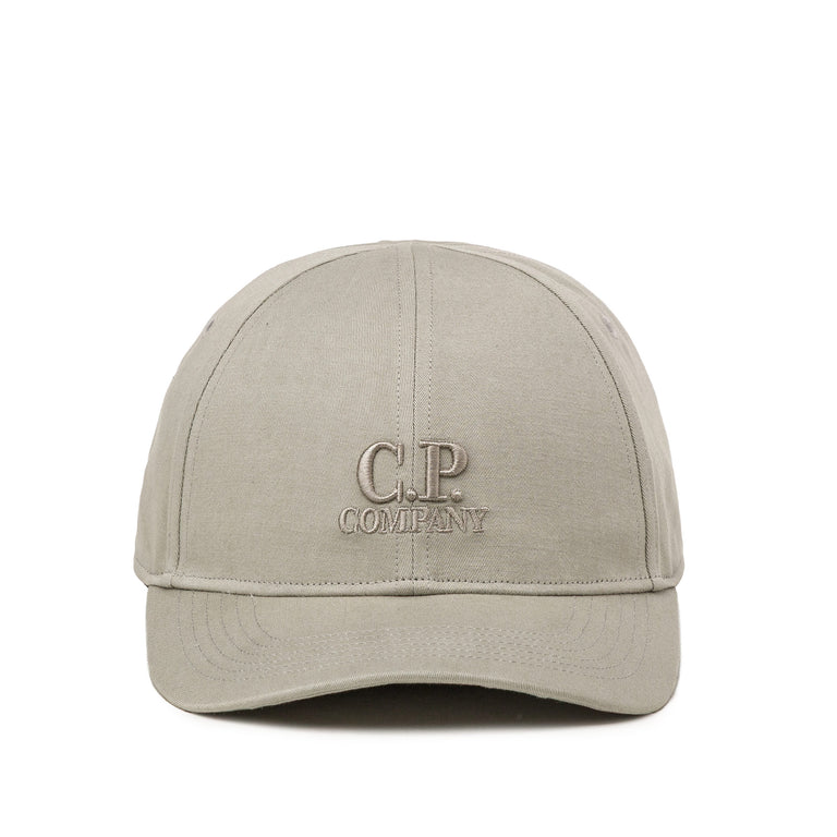 C.P. Company	Gabardine Logo Cap
