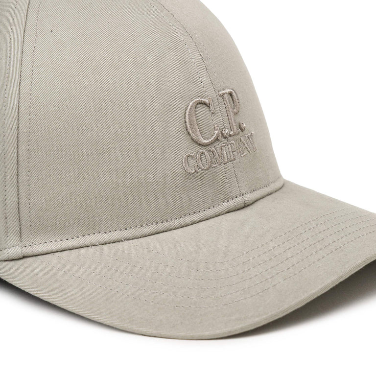 C.P. Company	Gabardine Logo Cap - 2