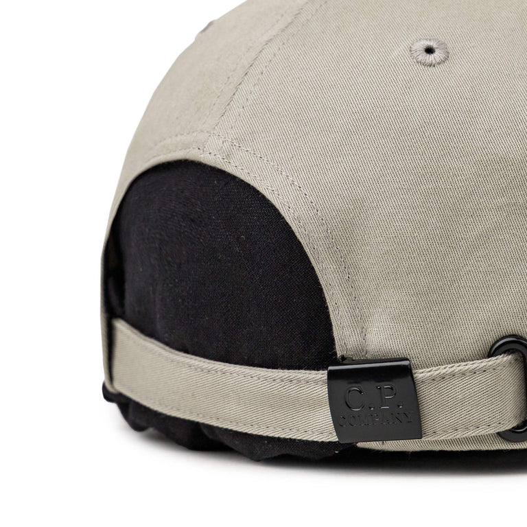 C.P. Company	Gabardine Logo Cap - 3