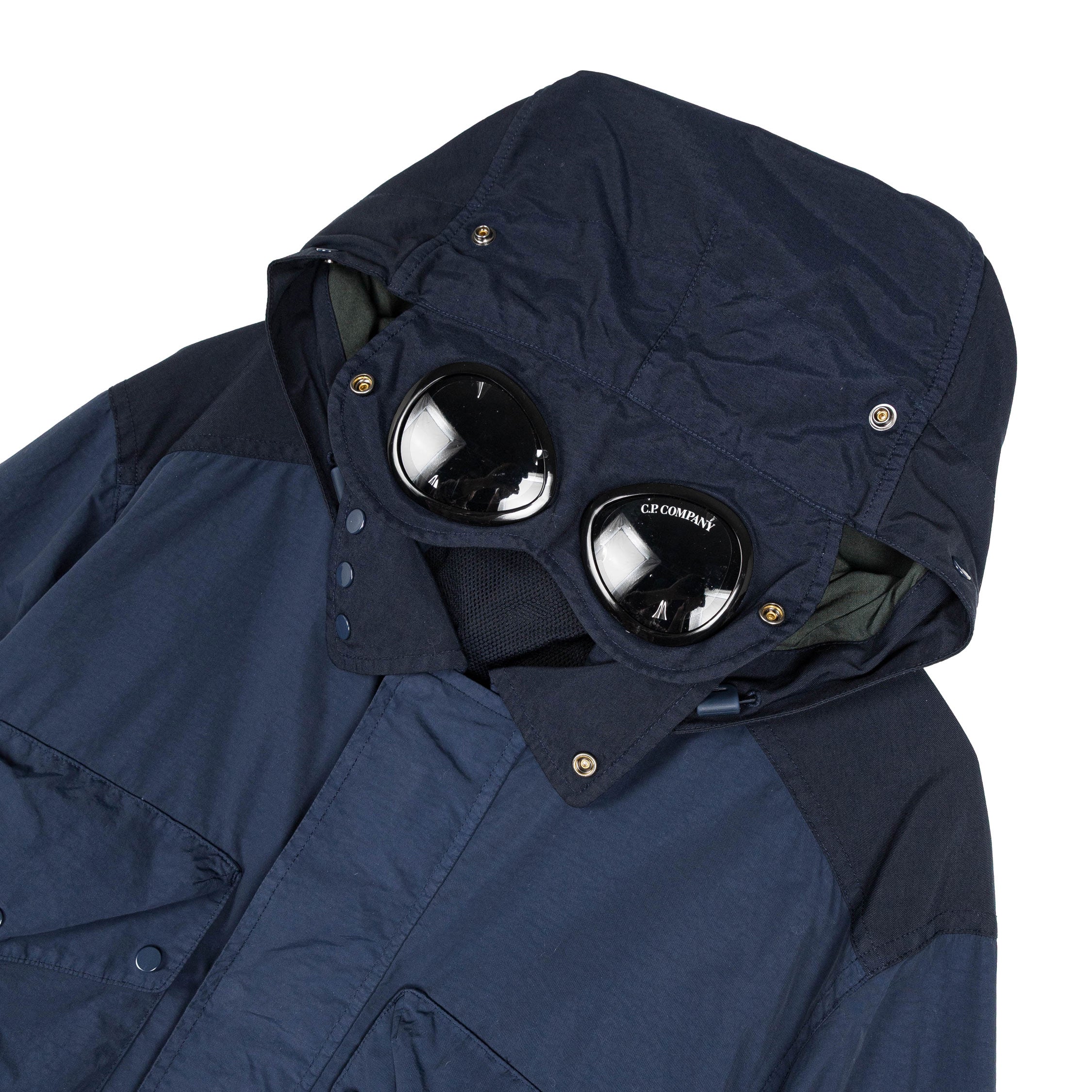 C.P. Company Flatt Nylon Mixed Goggle Overshirt | Apparel » Buy