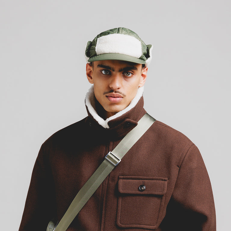 Maharishi Cold Weather 5 Panel Cap onfeet