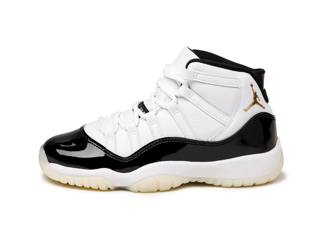 Jordan 11 gold and white cheap
