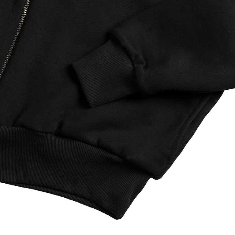 Perplex Zip Hoodie Black