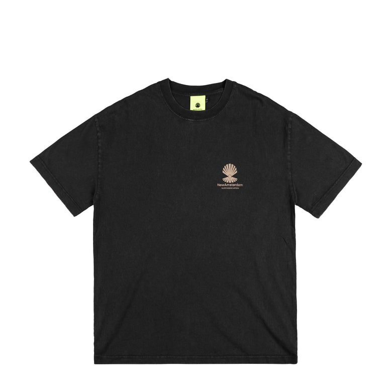 New Amsterdam Surf Association Oyster Tee (Black)