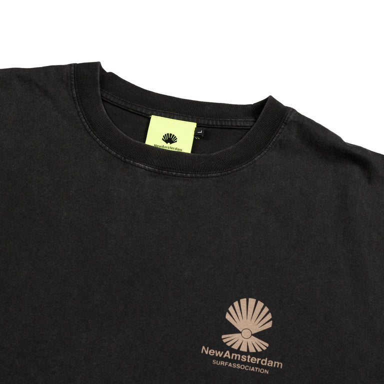 New Amsterdam Surf Association Oyster Tee (Black)