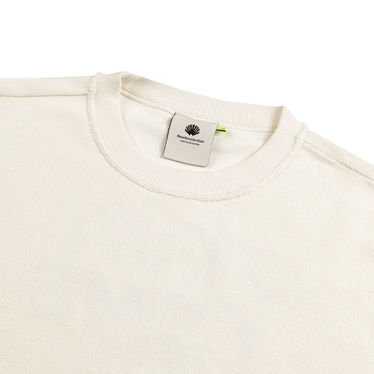 New Amsterdam Surf Association Inside Out Crewneck (White)