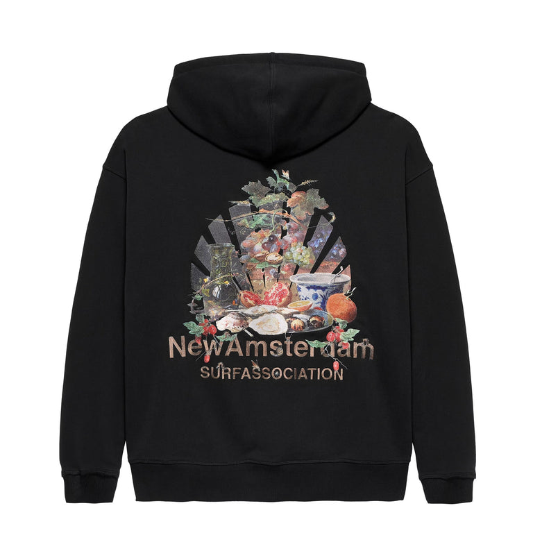 New Amsterdam Surf Association Buffet Hoodie - L / Black
