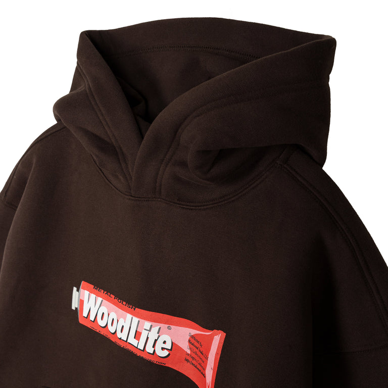 Metalwood Woodlite Hooded Sweatshirt - XL / Brown - 2

