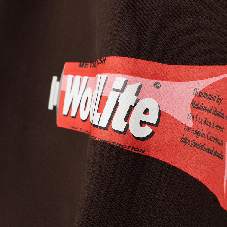 Metalwood Woodlite Hooded Sweatshirt - XL / Brown - 5
