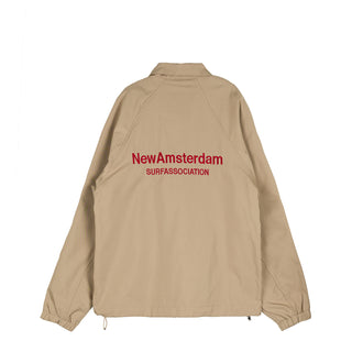 New Amsterdam Surf Association Coach Jacket - L / Sand