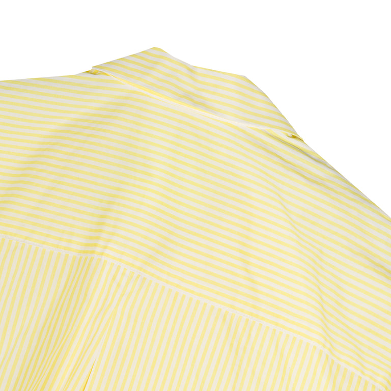 New Amsterdam Surf Association Wijk Shirt Short Sleeves - L / Yellow / Stripe - 4