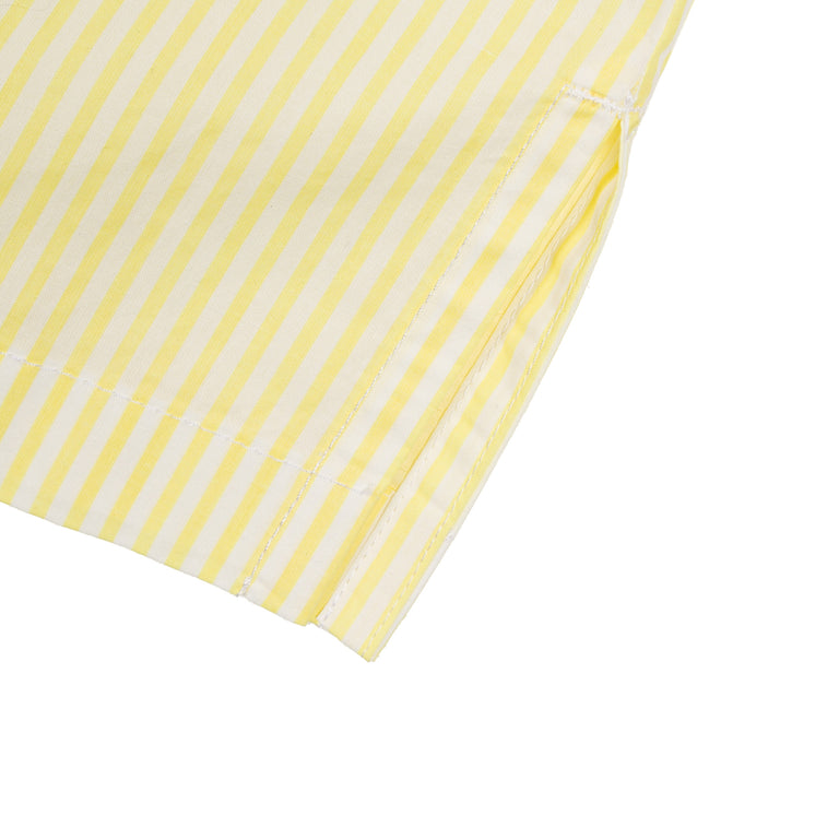 New Amsterdam Surf Association Wijk Shirt Short Sleeves - L / Yellow / Stripe - 5