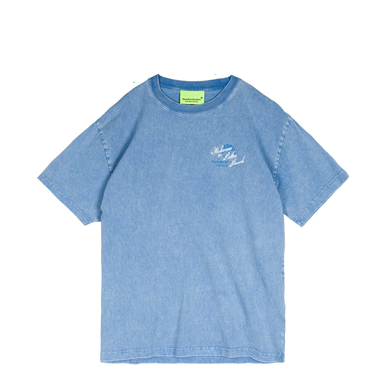 New Amsterdam Surf Association Welcome To Palmbeach Tee - L / Blue - 2
